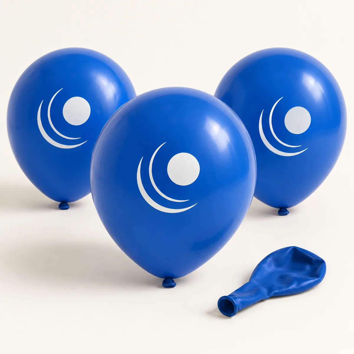 Custom-print latex balloons — Printed balloons product concept / 定制图案乳胶气球，印刷气球产品示意图